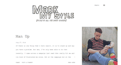 Desktop Screenshot of markmystyle.com